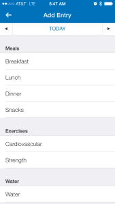 my fitness pal